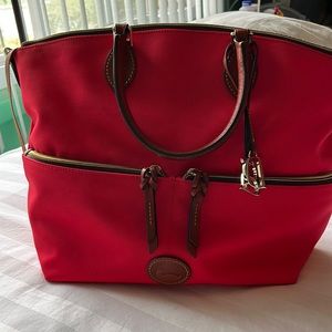 Rooney and Burke red handbag